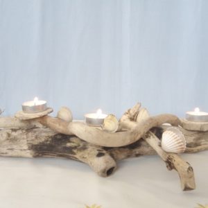 driftwood table centerpiece wedding decoration (5)